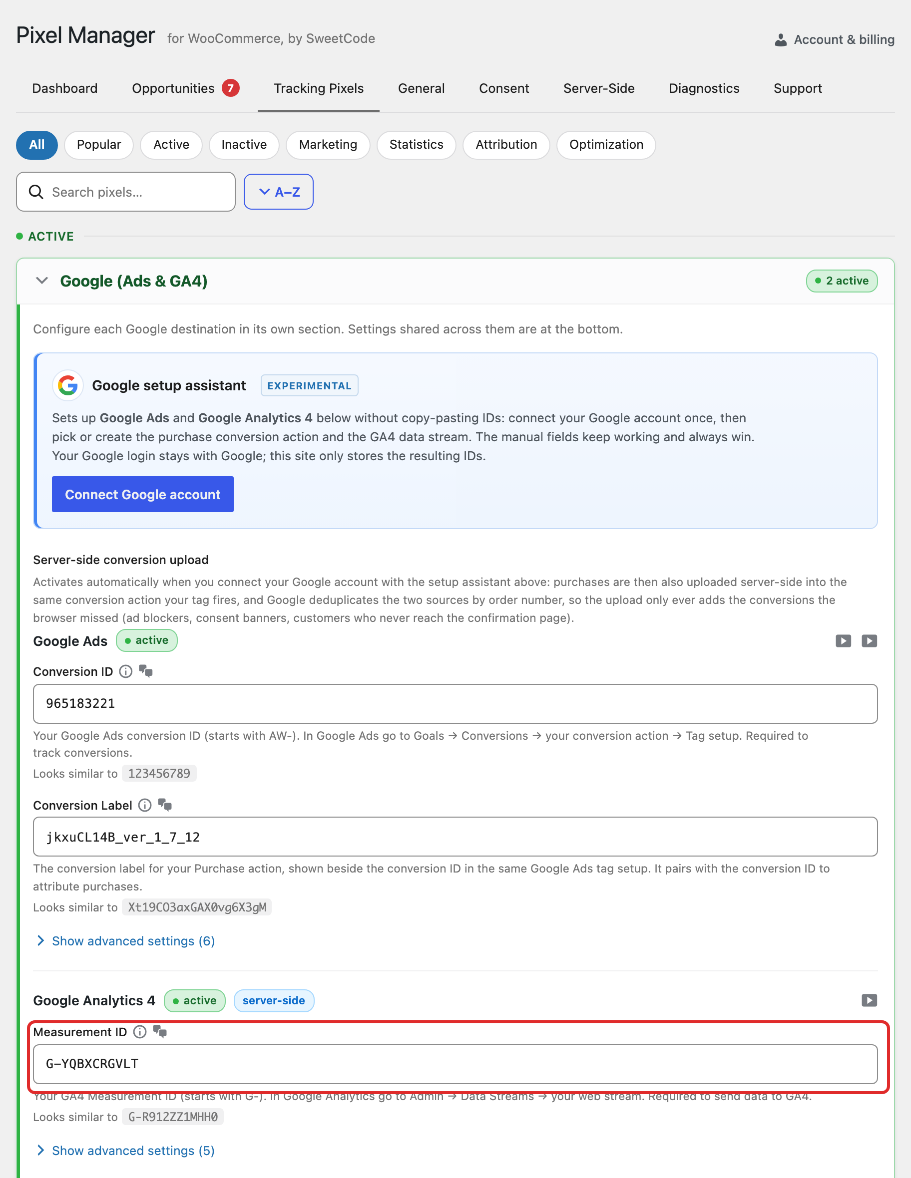 conversion tracking woocommerce image 6