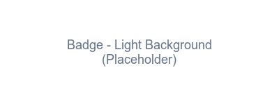 Light Background Badge