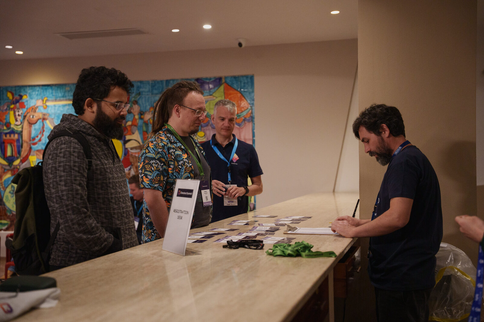 Registration desk at Checkout Summit 2026